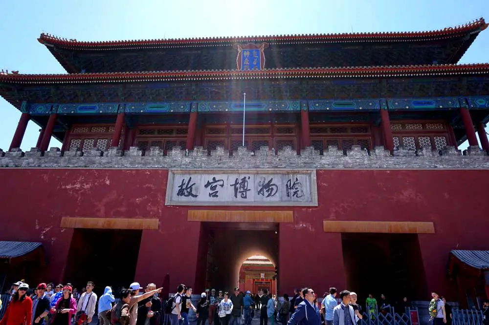 Gate of Divine Prowess, Forbidden City, Beijing | Laugh Travel Eat