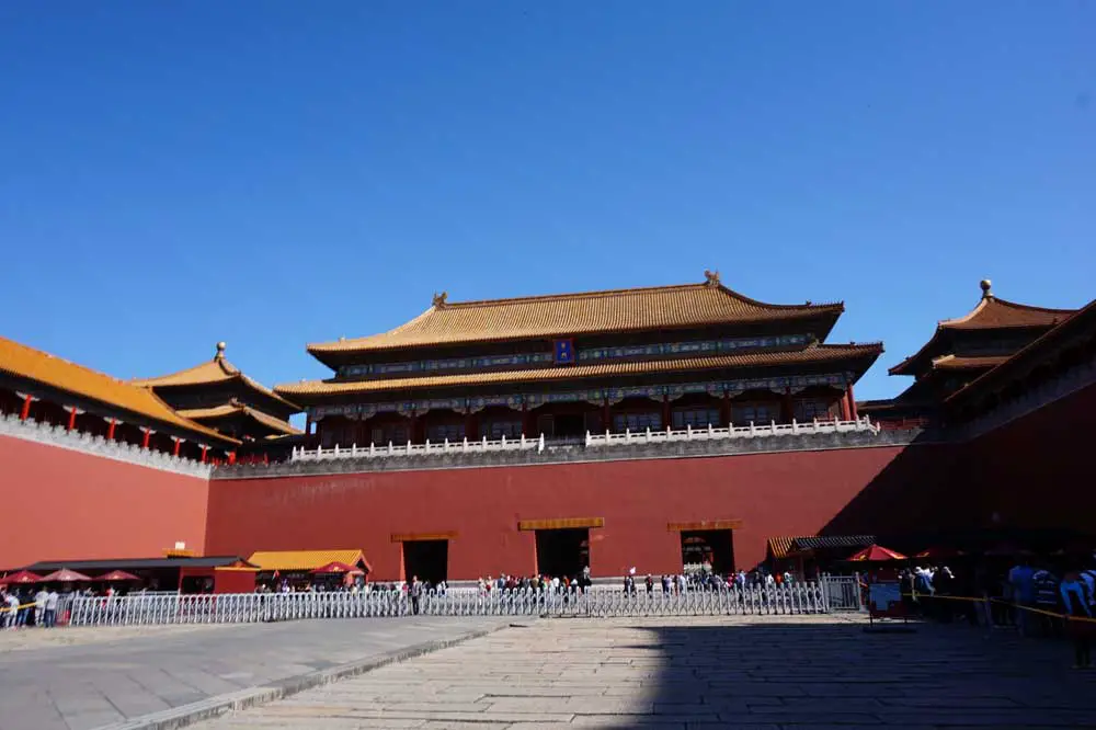 The Meridian Gate and the entrance to the Palace complex, Forbidden City, Beijing | Laugh Travel Eat