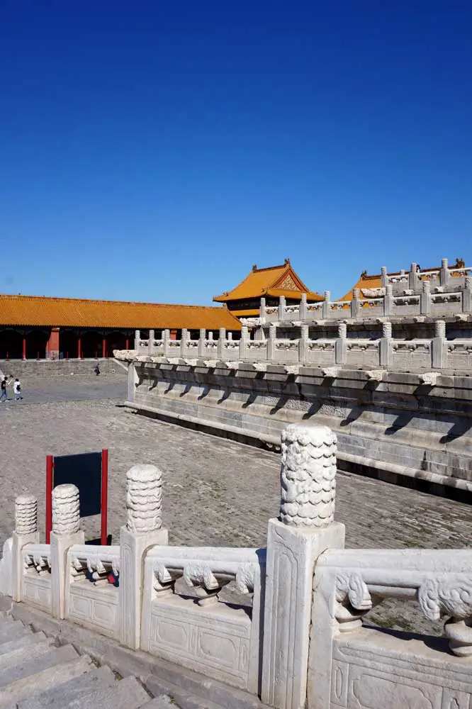 The marble terrace, forbidden city, beijing | Laugh Travel Eat