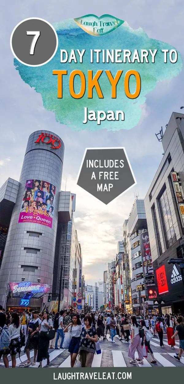 japan trip itinerary 7 days