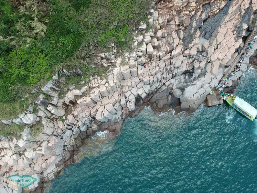 Ninepin Island: the hidden hexagonal column paradise of Hong Kong ...