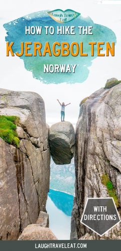 Kjeragbolten hike: an adventure in Norway - Laugh Travel Eat