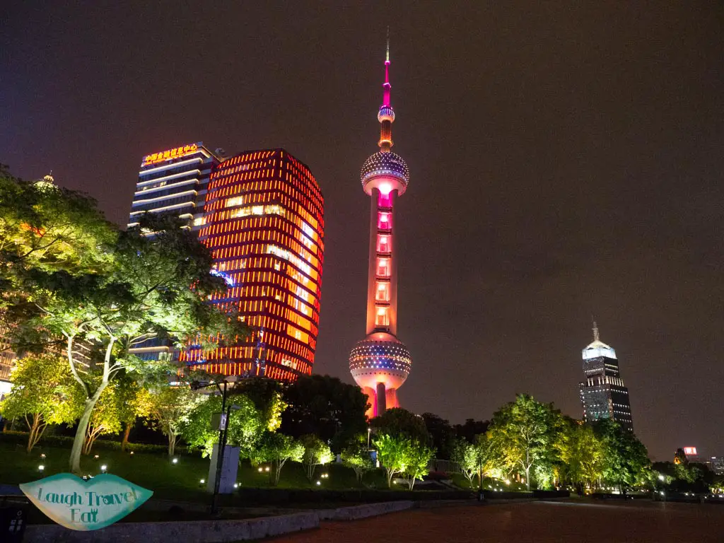 oriental pearl tower pudong shanghai china - laugh travel eat