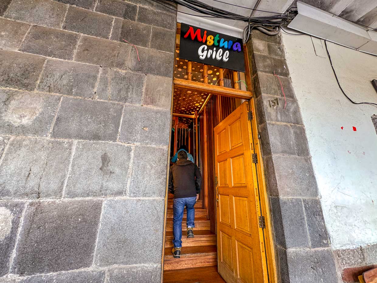 Mistura Grill Cusco Peru - laugh travel eat