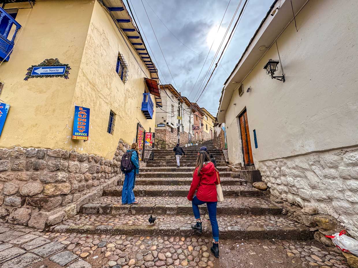 hike up to Sacsayhuaman Cusco Peru - laugh travel eat